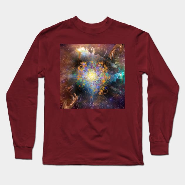 Space time atomic Long Sleeve T-Shirt by rolffimages